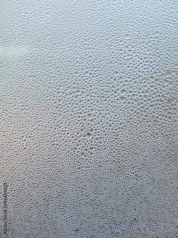 Many water drops on glass background Many water drops on glass background
