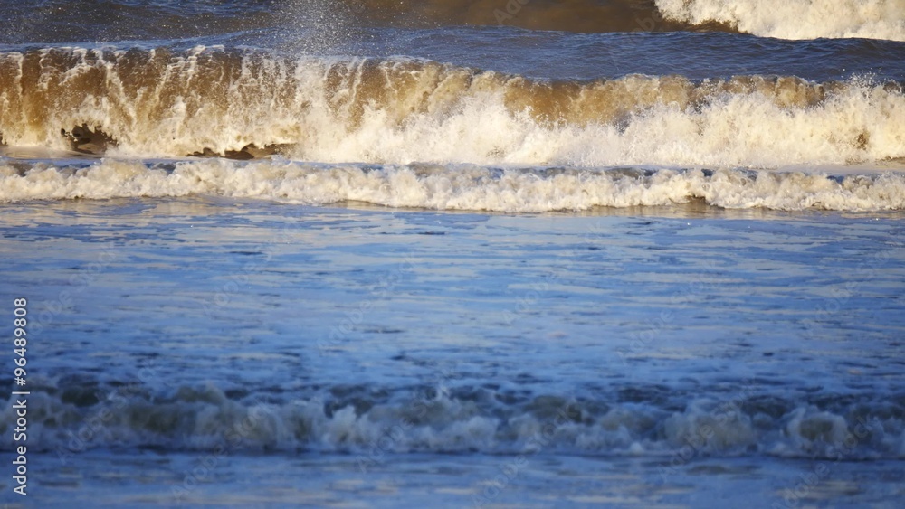 Strong waves at the North Sea Beach, Aberdeen, Scotland
Strong waves at the North Sea Beach, Aberdeen, Scotland