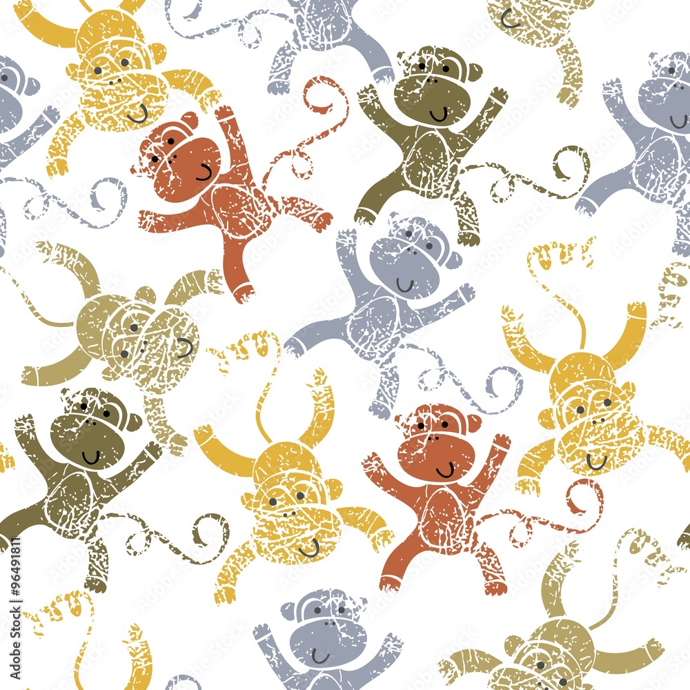 Obraz premium Vector seamless pattern