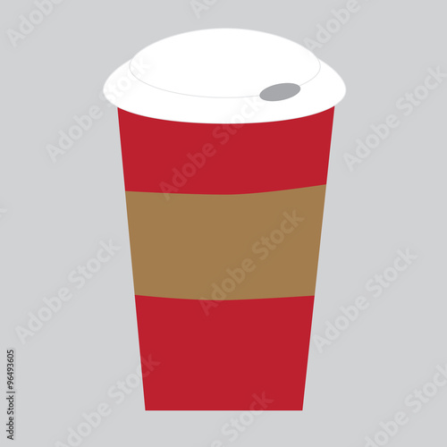Red Coffee Cup