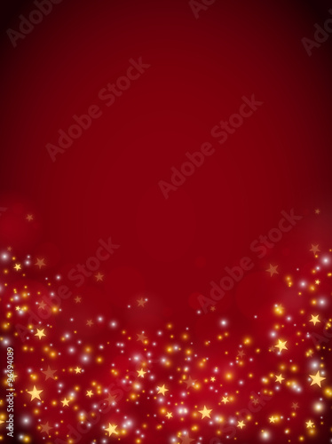 Christmas glittering stars