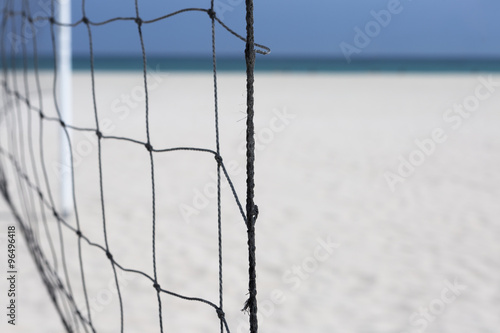 beach volleyball net