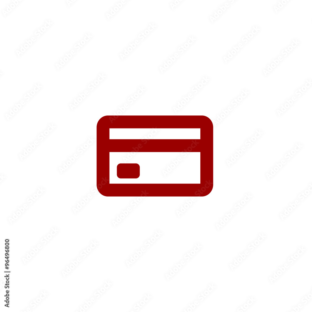 colored plastic Bank card line icon set colored plastic Bank card line icon set