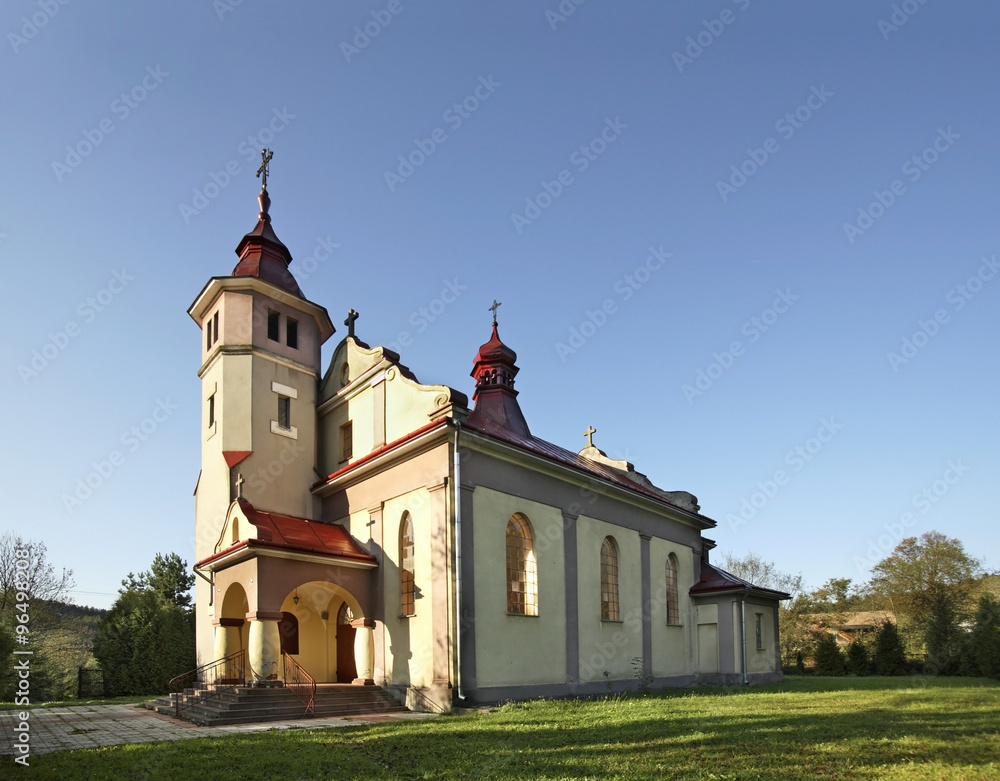 Church in Piatkowa  Ruska‎. Poland  