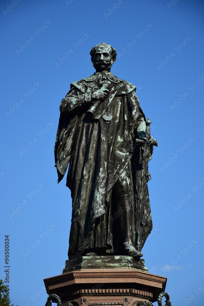 Monument to Maximilian II King of Bavaria, in Munich, Bavaria, Germany.