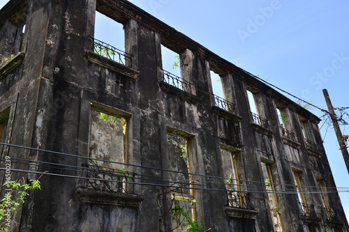 Caribbean, , the picturesque city of Saint Pierre in West Indies