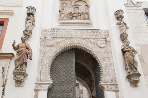 Portal el Perdon Entrance, Seville Cathedral, Spain