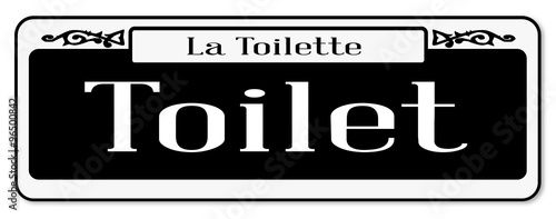 New Orleans Toilet Sign
