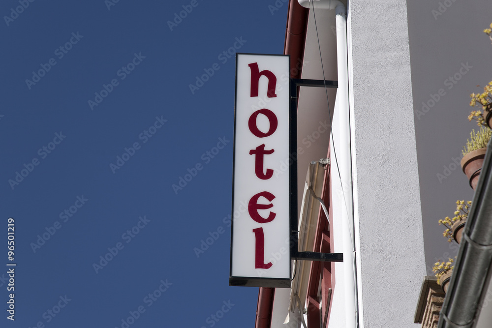 Hotel Sign