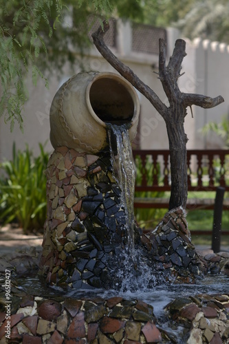 Fountain with a jug museum UAE