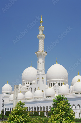 Sheikh Zayed Mosque in Abu Dhabi