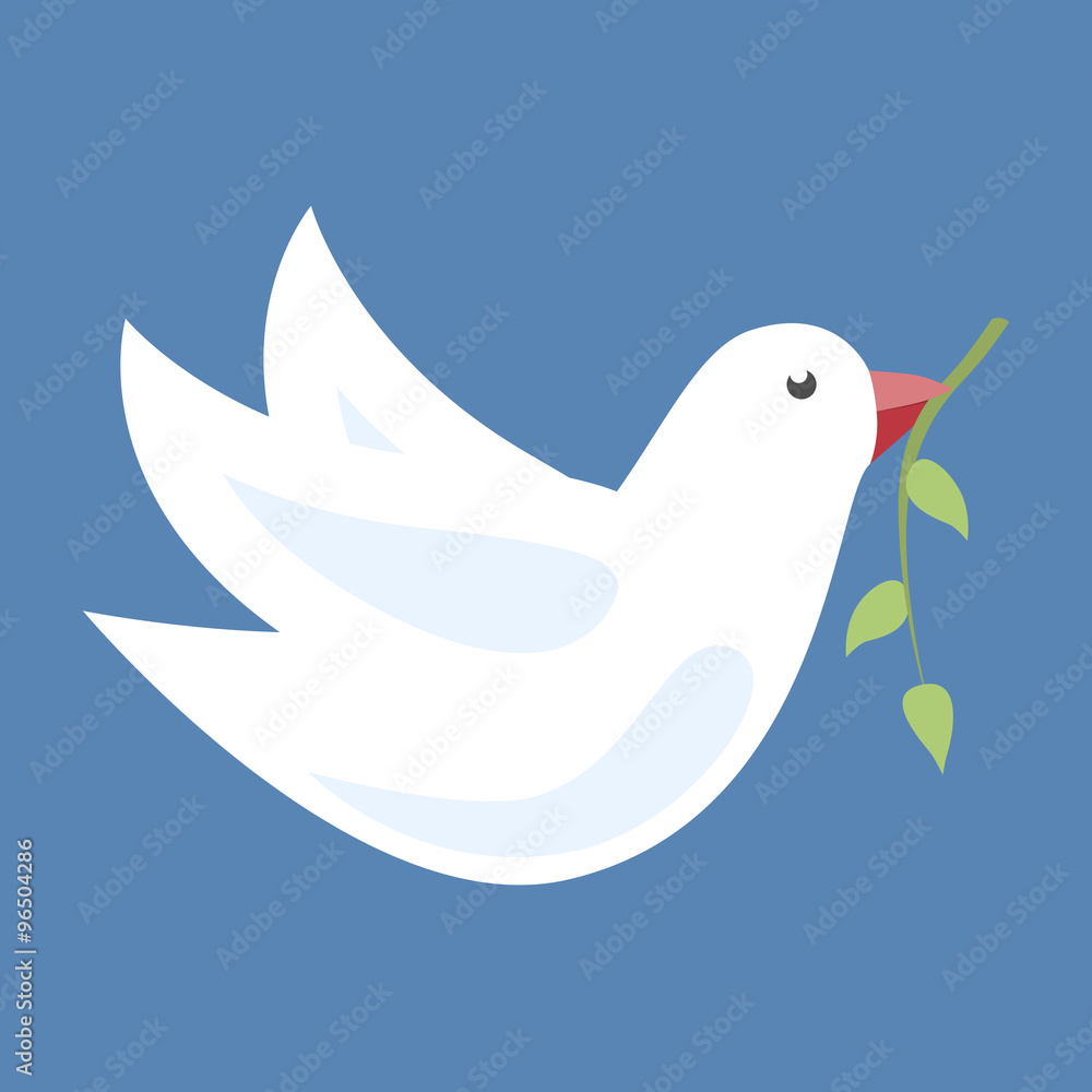 Dove with olive branch Dove with olive branch