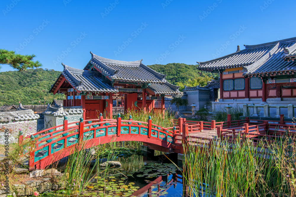 Dae Jang Geum Park or Korean Historical Drama in South Korea. Stock Photo Adobe Stock