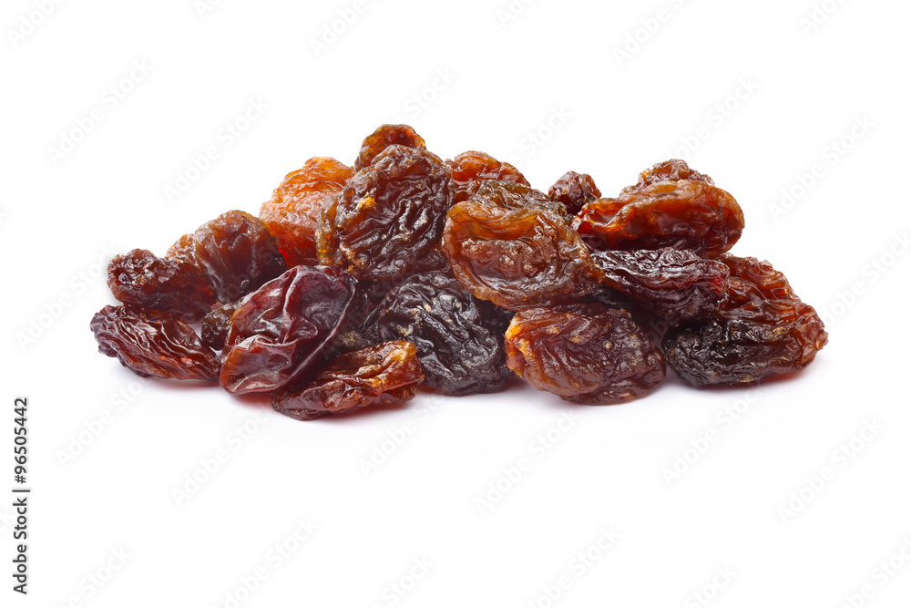 Brown seedless raisins