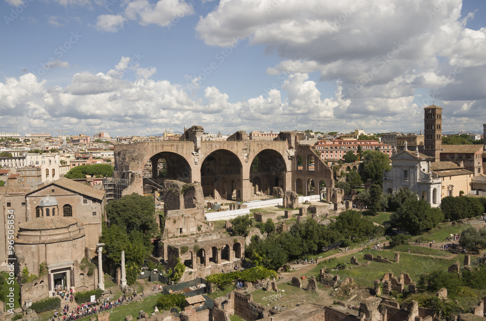 best sights of Rome Coliseum Pantheon forum