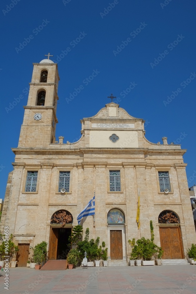 Orthodox cathedral in Chania