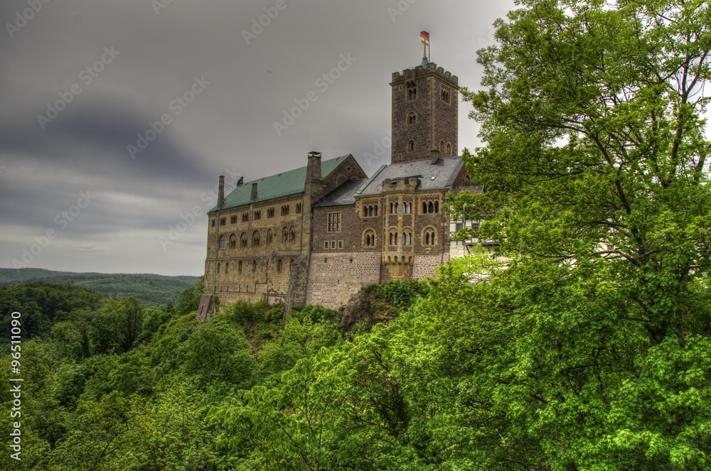 Die Wartbur in Eisenach Die Wartbur in Eisenach