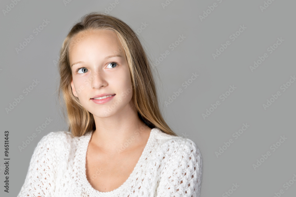 Obraz premium Dreamer beautiful girl