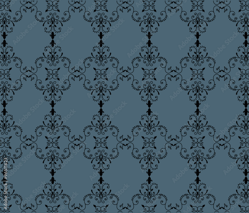 English Britannic style ornament pattern on green background. Vector English Britannic style ornament pattern on green background. Vector
