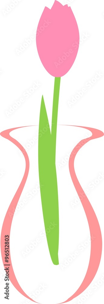 flower in vase flower in vase