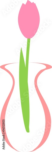 flower in vase