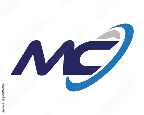 MC Letter Swoosh Company Logo