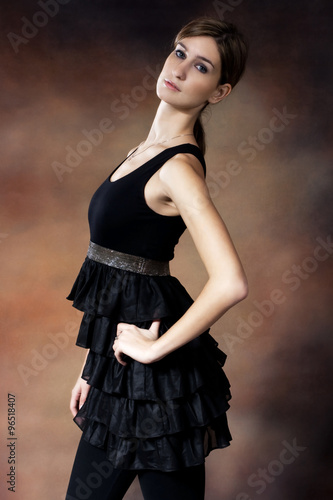 young beautiful woman