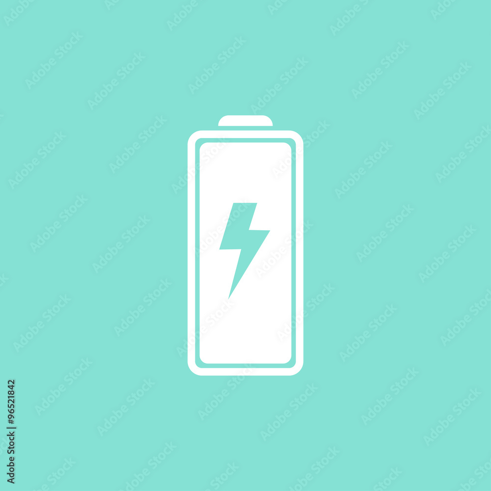 Obraz premium Battery icon.