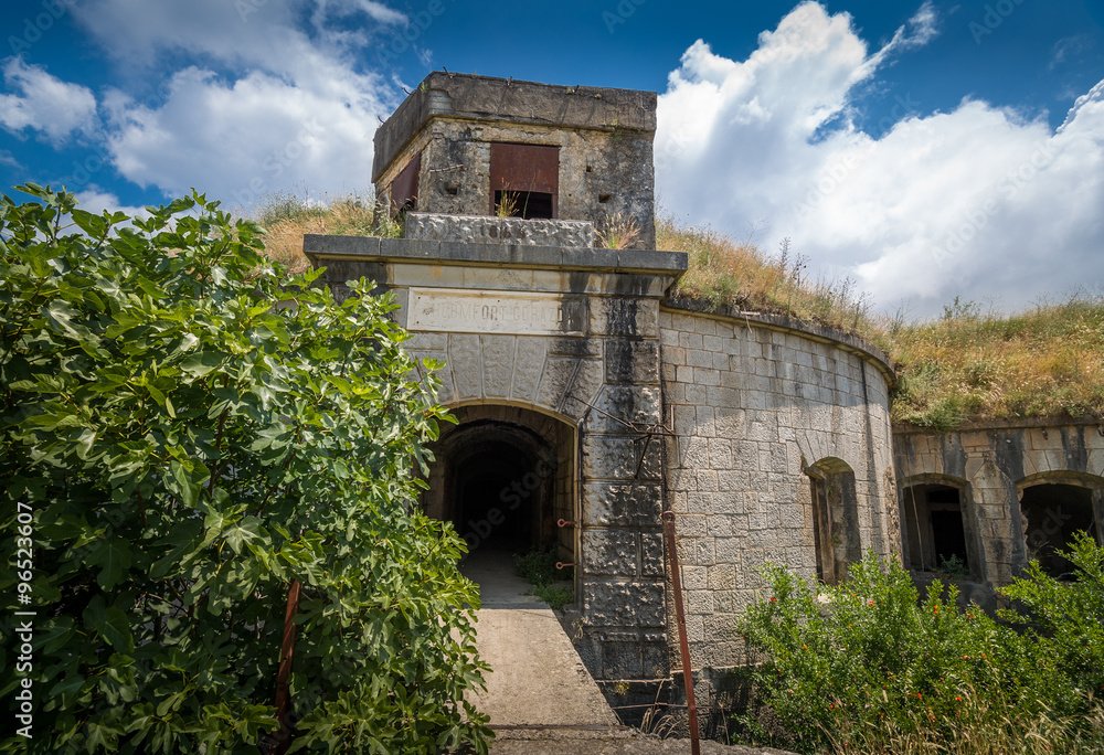 Thurmfort Gorazda fortress main gate