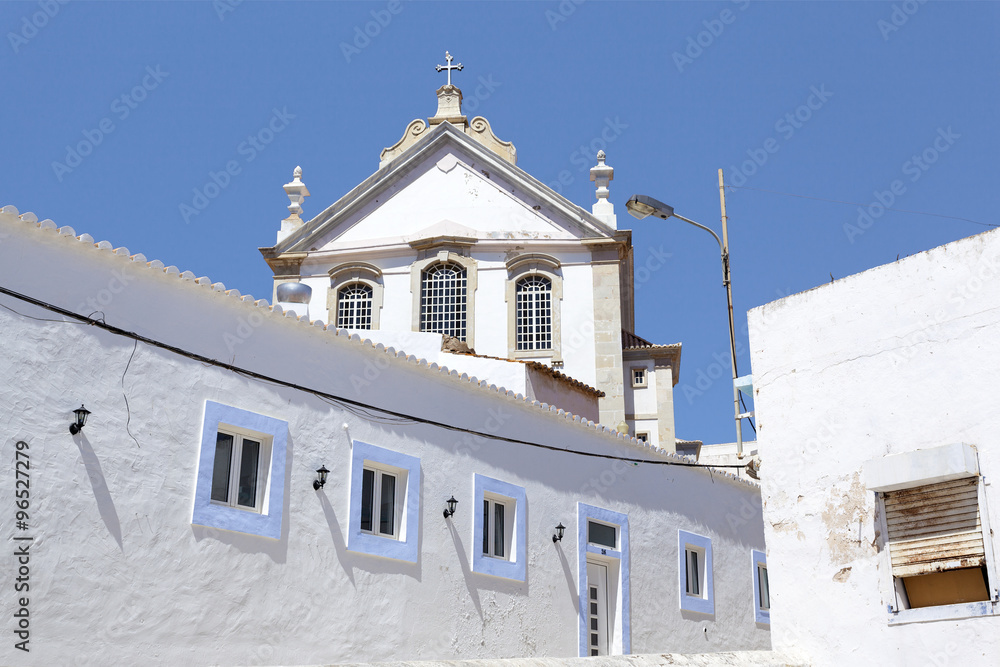 Church of Albufeira in Algarve, south of Portugal