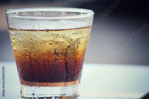 Wallpaper Mural Cola with ice cubes Torontodigital.ca