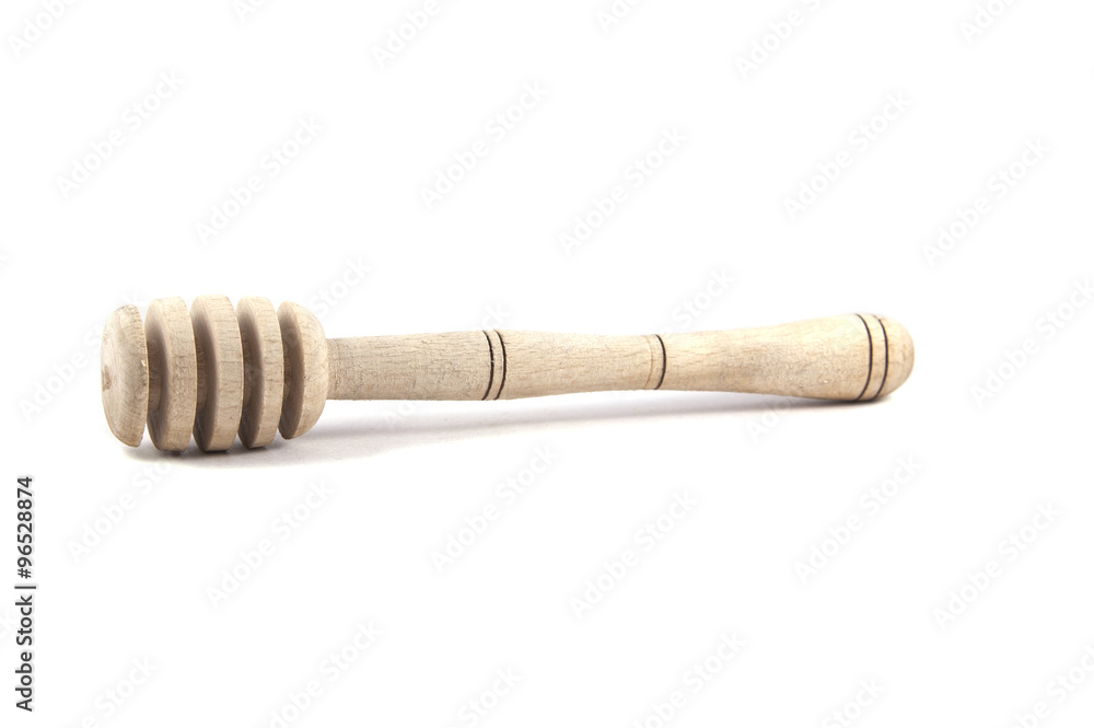 honey spoon isolated on white background honey spoon isolated on white background
