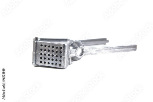 garlic grater isolated on white background