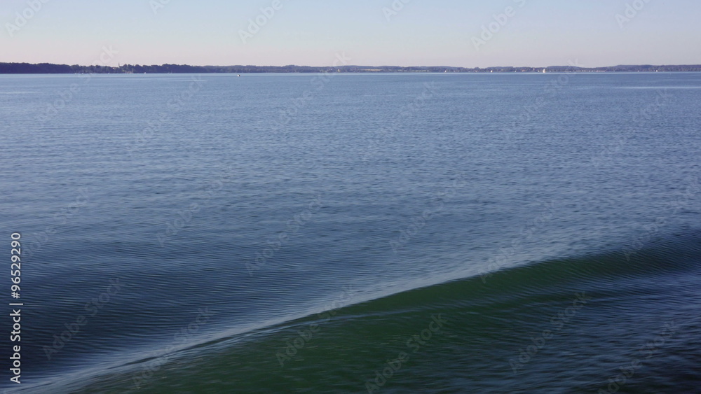 Motorboat wake
Motorboat wake
