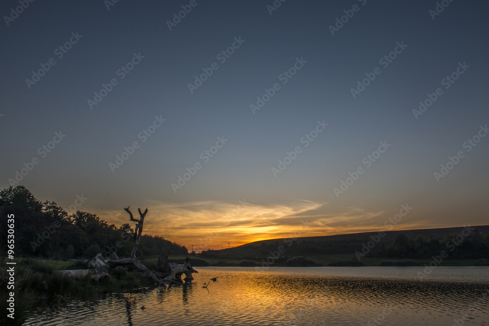 Fototapeta premium Autunno al lago