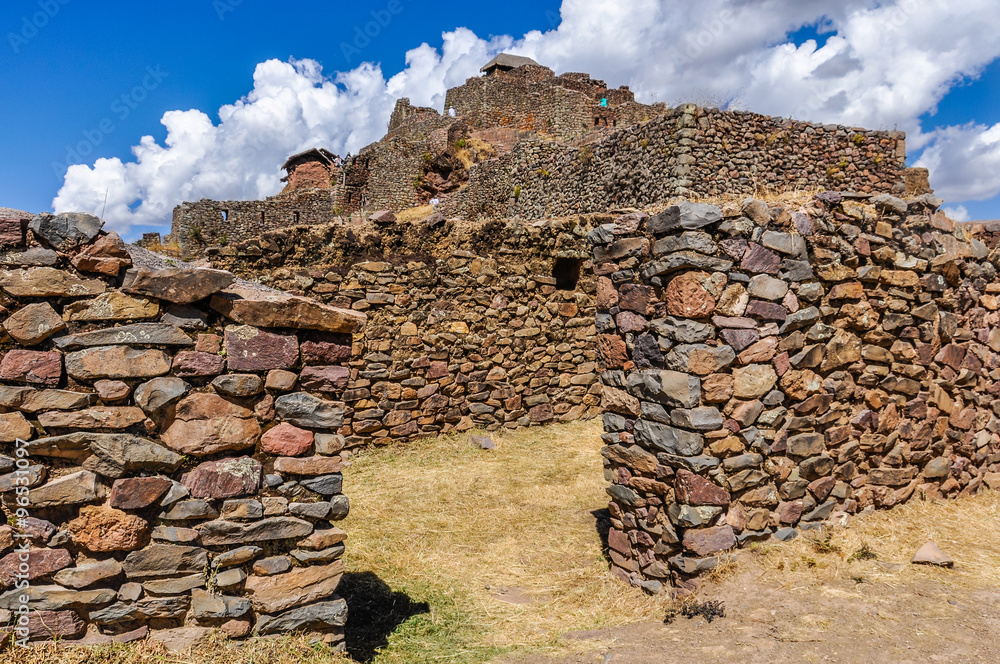 Ruins of Pisac, Sacred Valley, Peru Ruins of Pisac, Sacred Valley, Peru