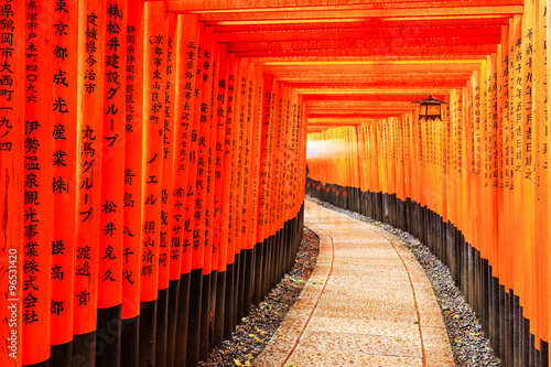 Torii gate, Kyoto, Japan