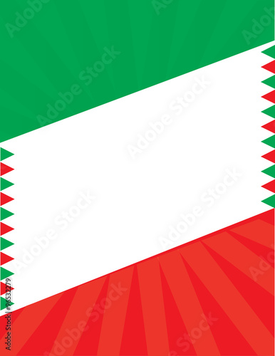 Mexican Flag Aztec Hispanic Border Background