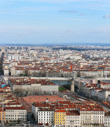 Lyon - vue depuis Fourvière