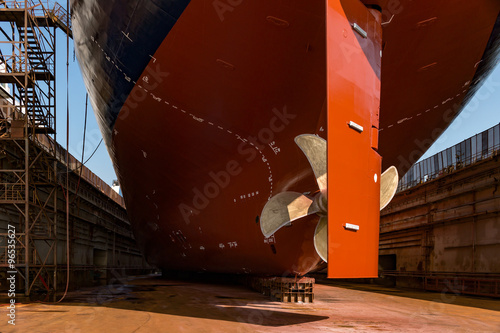 Bild auf Leinwand Shipyard
