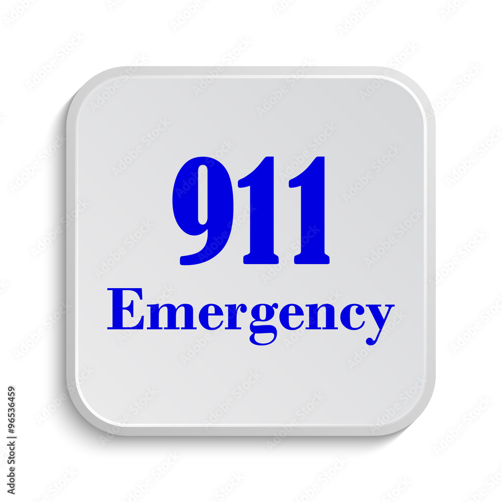 911 Emergency icon 911 Emergency icon