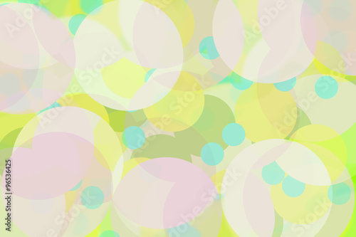 abstract background with colorful circles