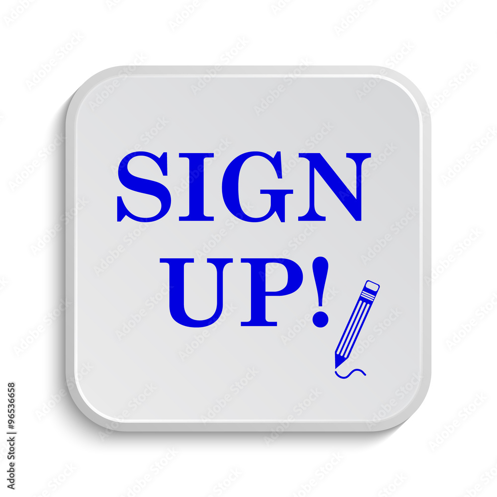 Sign up icon