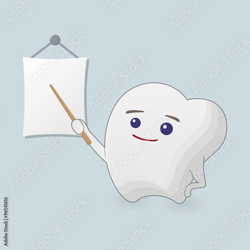 Teaching tooth illustration
