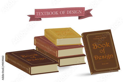 Books vector isolated on white background Education College sign of knowledge