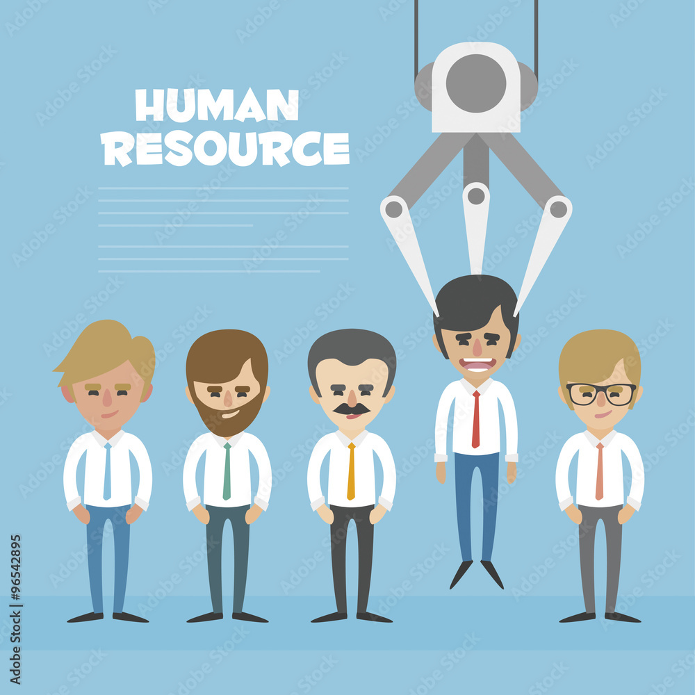 Vector Recruitment concept, human resources concept - Recruitment claw conveyor personal
Vector Recruitment concept, human resources concept - Recruitment claw conveyor personal