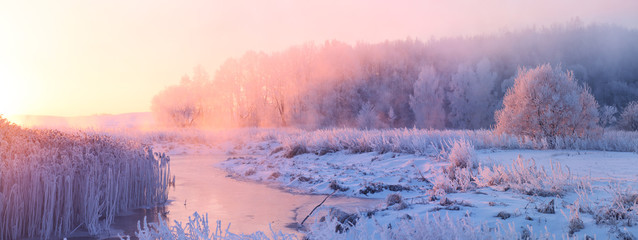 Winter sunrise