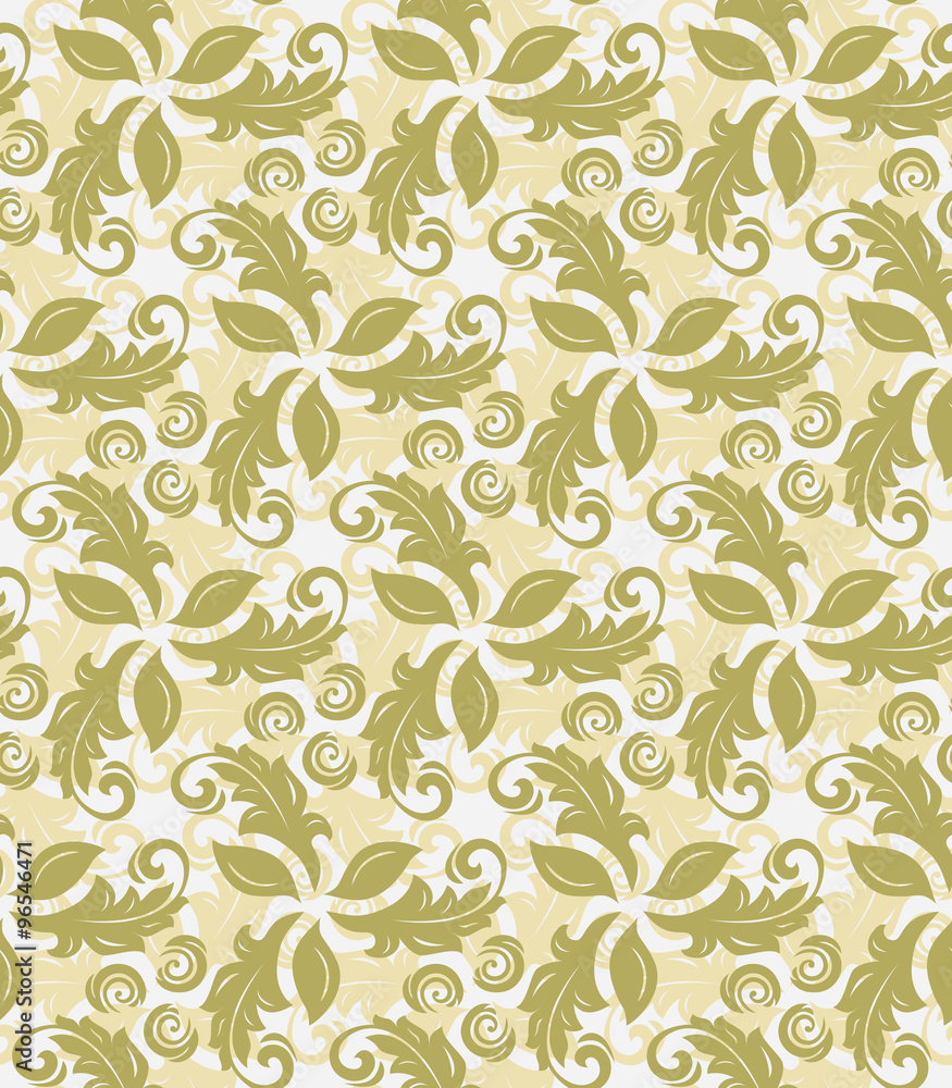 Floral Fine Seamless Pattern Floral Fine Seamless Pattern