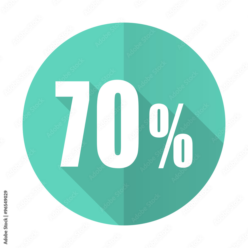 70 percent blue flat desgn circle icon with long shadow on white background 70 percent blue flat desgn circle icon with long shadow on white background