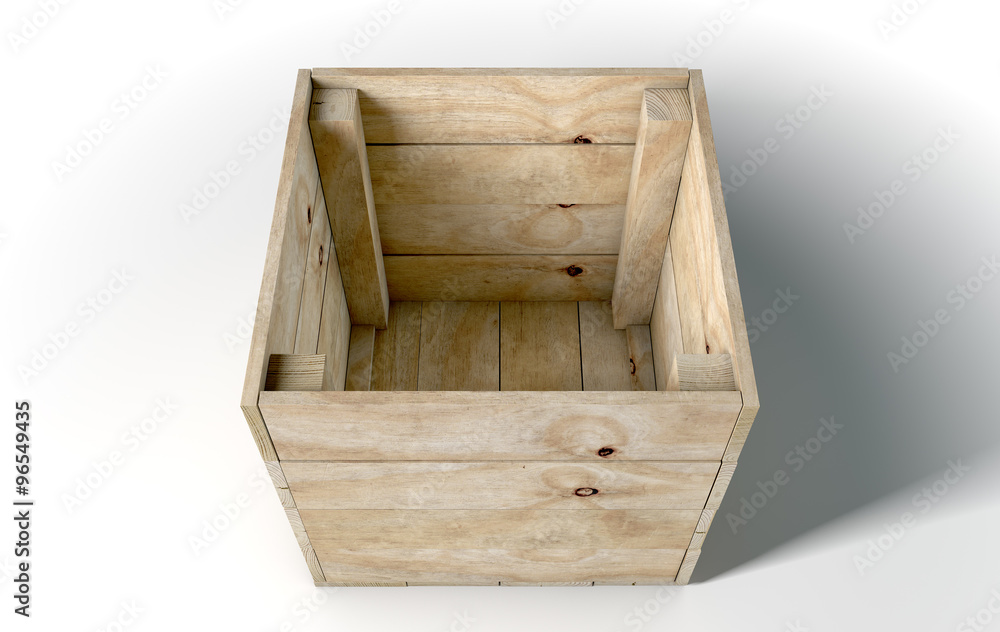 Empty Wooden Box Empty Wooden Box